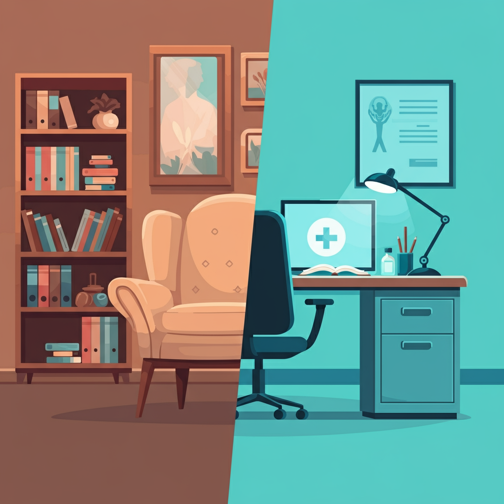 Psychotherapist vs Psychiatrist
