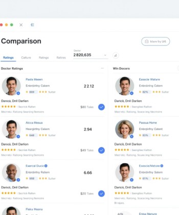 Compare doctors online by reviews, credentials, and zip code in 2025