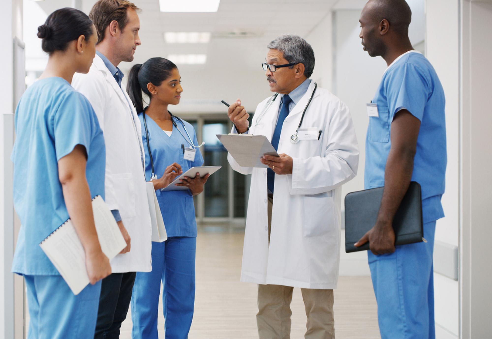 Verified Doctor Profiles – patient searching verified healthcare providers online with authentication badge